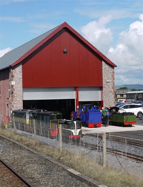 Ravenglass The Ravenglass And Eskdale Railway Shed Visible A… Flickr
