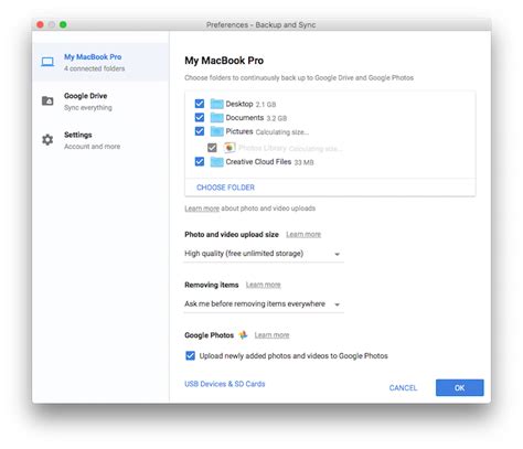 Uninstalling both 'google drive' and 'backup and sync' then reinstalling the drive app from their site worked. How to Use Google Backup and Sync on Mac