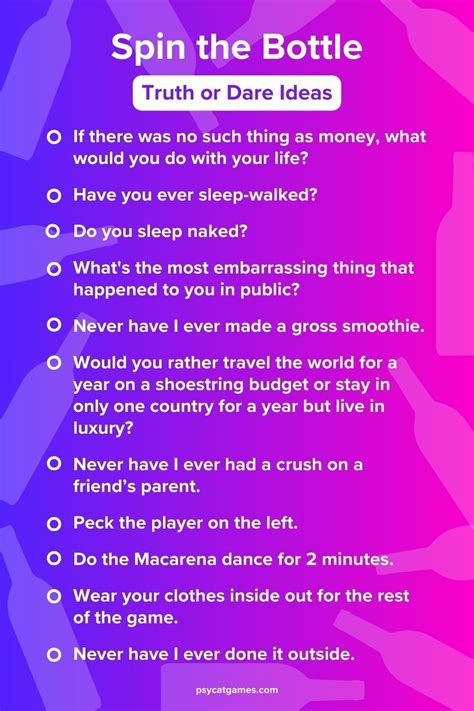 60 Exciting Spin The Bottle Questions For Your Next Party