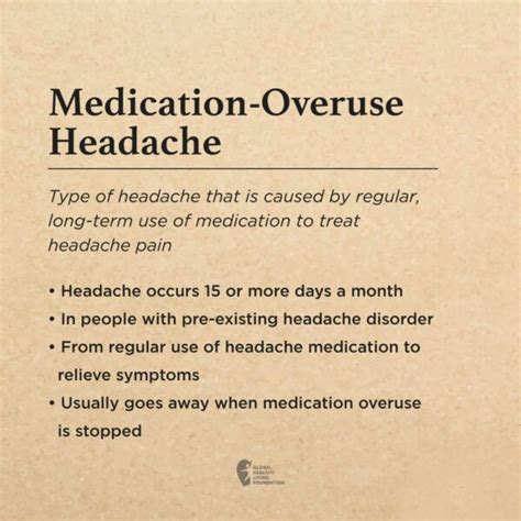 Understanding Medication Overuse Headaches Causes Symptoms And Prevention