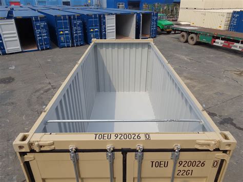 foot open top high cube shipping containers