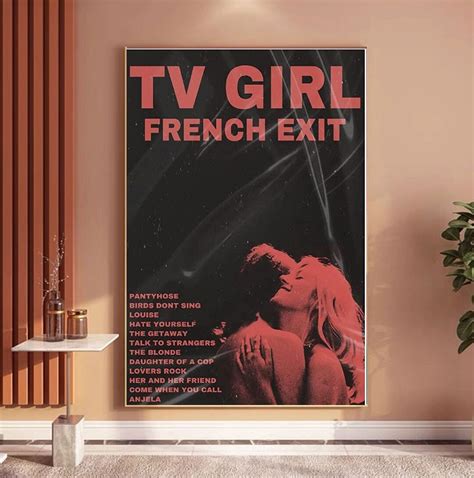 Tv Girl French Exit Album Poster Lovers Rock Song Etsy Uk