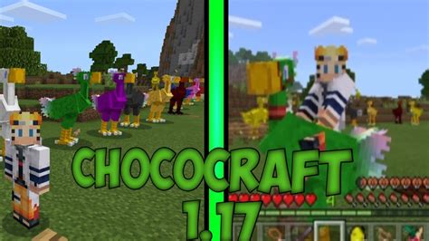Chococraft Mod De Chocobos Para Minecraft Bedrock 117 Youtube
