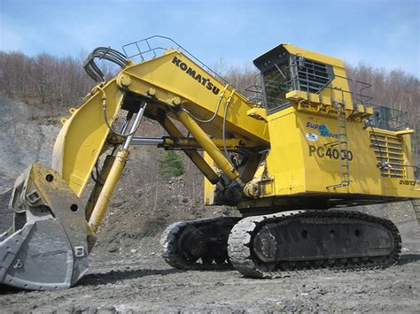 Komatsu Pc4000 Hydraulic Shovel Offers Reliability And Durability ~ Top