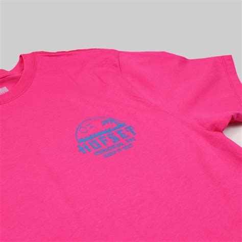 Huf Keep It Wet T Shirt Pink Huf Tees