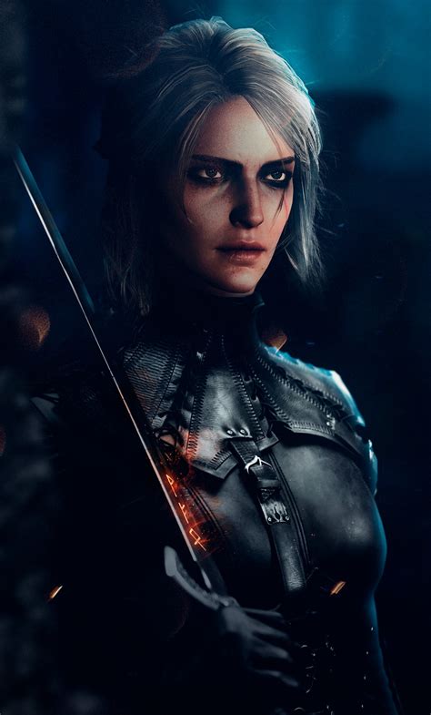 1280x2120 The Witcher 3 Ciri 4k Iphone 6 Hd 4k Wallpapers Images