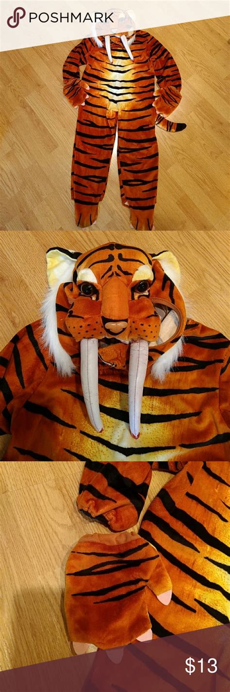 🎃halloween In Summer🎃 Saber Tooth Tiger Costume Tiger Costume Tiger