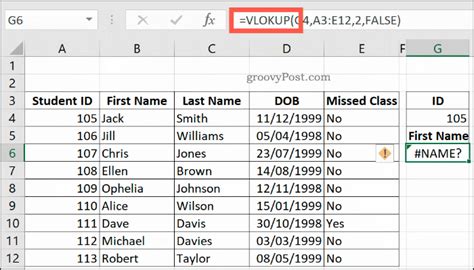 How To Troubleshoot VLOOKUP Errors In Excel