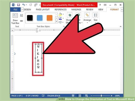 How To Align Text Horizontally In Word