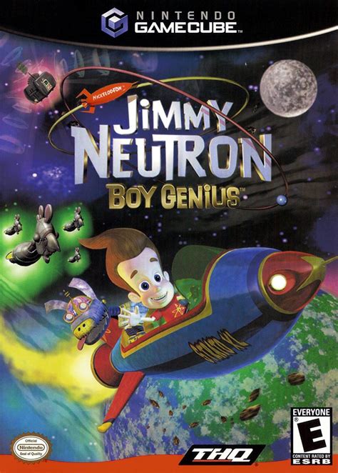 Jimmy Neutron Boy Genius Gamecube Game
