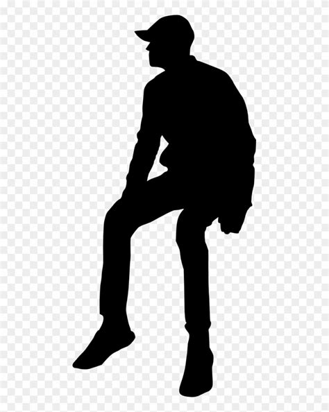 Download Silhouette People Sitting Png Clip Art Freeuse
