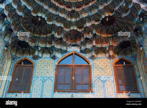 Beautiful Artwork In The Ahmad Shah Durrani Mausoleum Kandahar