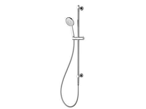 Nikles Pearl 105 Single Rail Shower With Top Rail Water Inlet Chrome 4