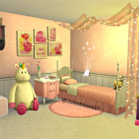 Pink Princess Kids Room The Sims 4 Rooms Lots Curseforge