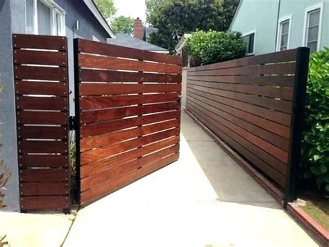 Wood Fence Gate Kit Horizontal Fencing Designs Roll Patio Fence Wood