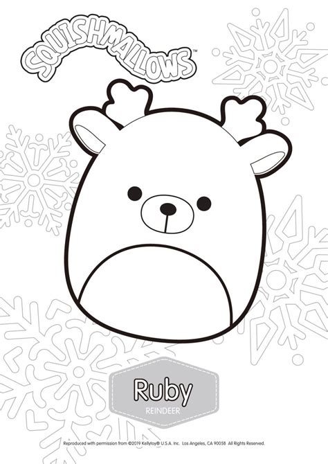 Squishmallows coloring pages - Printable coloring pages