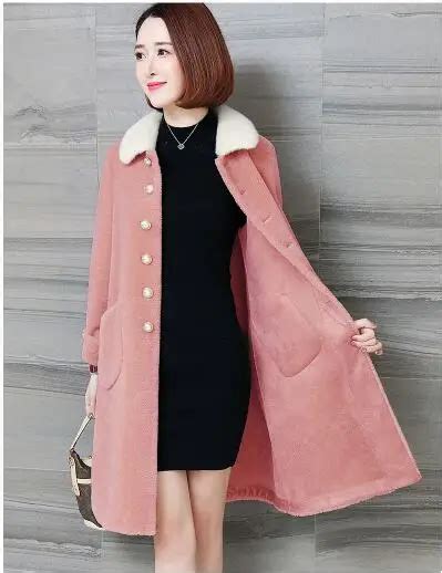 Autumn Winter Jacket Women Clothes 2019 Korean Real Fur Coat Vintage
