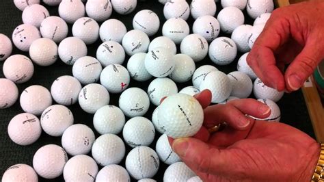 Standard Grade Golf Balls Youtube