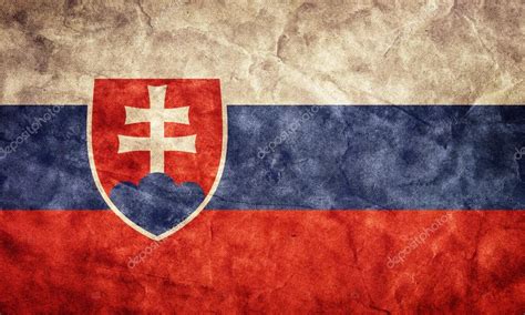 Bandiera della slovacchia repubblica slovacca, bandiera, la zona, marca png. Slovacchia bandiera grunge . — Foto Stock © Photocreo ...