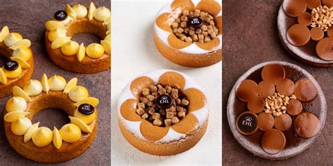 Elegant Tea Cakes For Pastry Boutiques By Julien Boutonnet