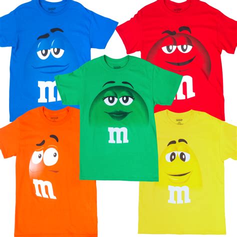 Mandms Comic Silly Character Face T Shirts Buy Online