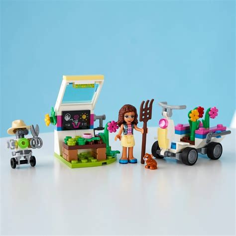 Lego Friends Olivias Flower Garden Mini Doll Set Includes Garden