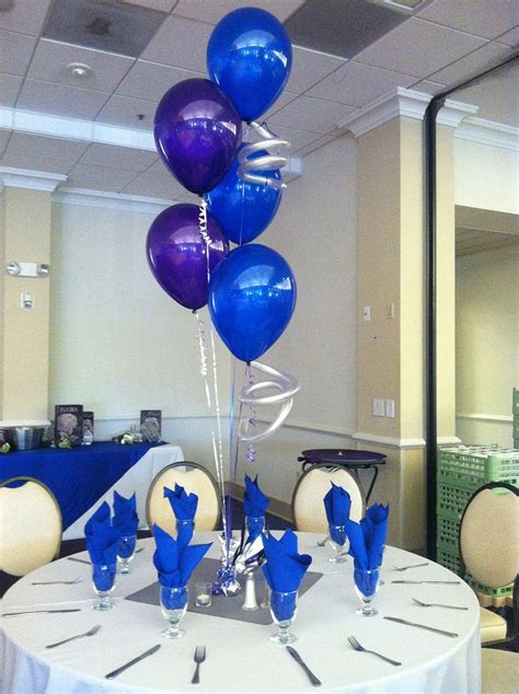 5 Balloon With Curly Qs Balloon Centerpieces Reunion Decorations