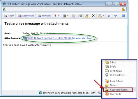Recall Messages Outlook Web Access Owa