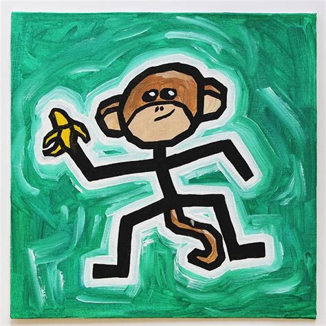 Stick Figure Monkey Ali Spagnola