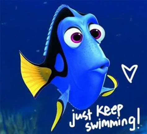 Pin By Julie Mcfarland On Words Dory Just Keep Swimming Happy Birthday Meme  Happy