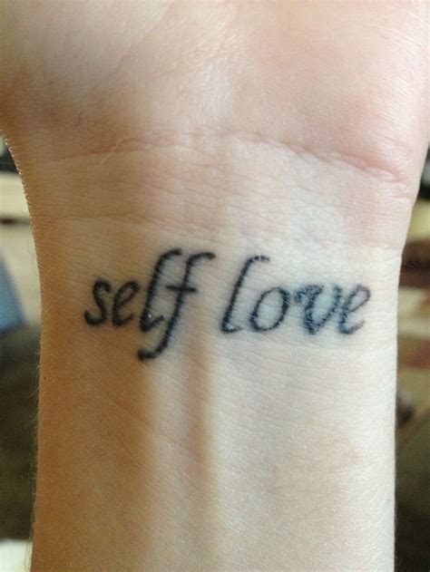 Love tattoo meaning and significance: 42 best Self-love Tattoos images on Pinterest | Self love ...