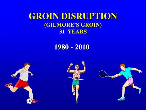 Ppt “gilmores Groin” The First 30 Years Plus One Rsm 15