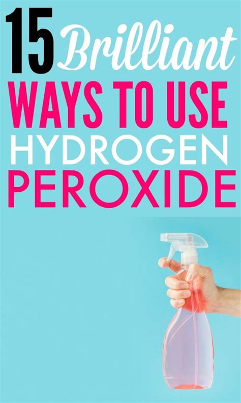 15 Brilliant Ways To Use Hydrogen Peroxide Organization Obsessed