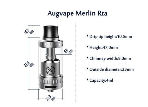 Preview For Merlin Mini Rta By Augvape Vapingbest Official Blog