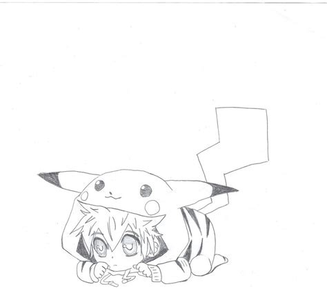 Cute Pikachu Chibi Boy By Manga Nova On Deviantart