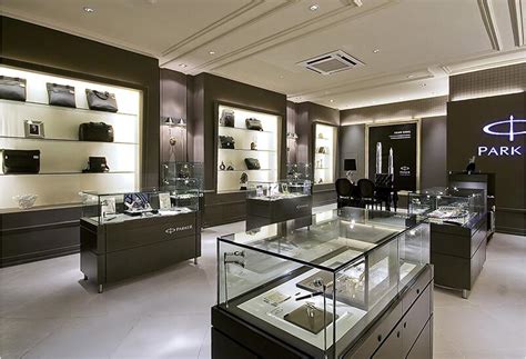 We can customize, all items will be finished to your. Jewelry Display Rack Jewellery Shop Counter Design Watch ...