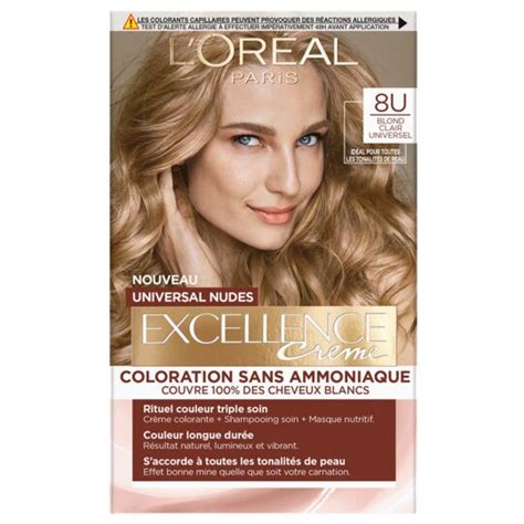 Coloration Cheveux Universal Nudes Blond Clair Excellence La Bo Te