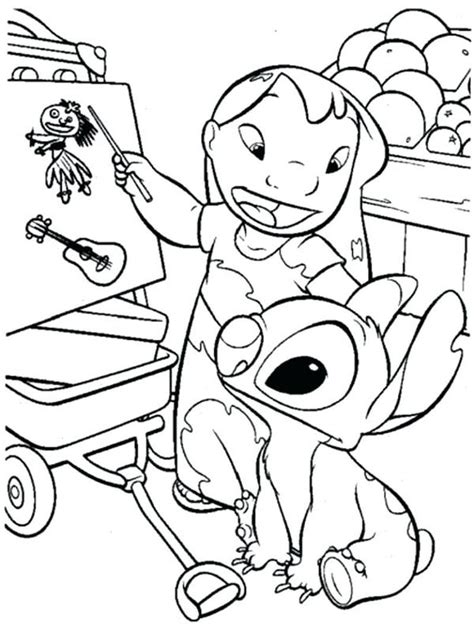 Choose the look and the color of each test and launch them wherever you want! Easy Printable Stitch Coloring Pages