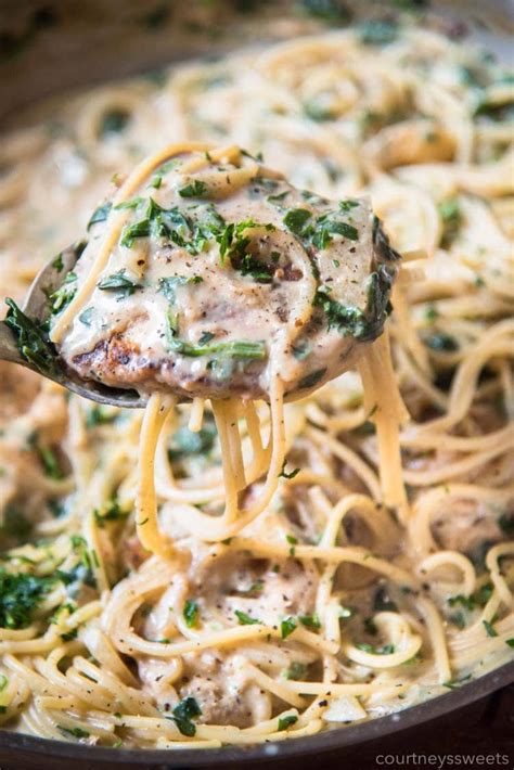 Here are our favorite recipes for thin pork chops thin or thick pork chops? Smothered Pork Chops Recipe with Spinach Spaghetti ...