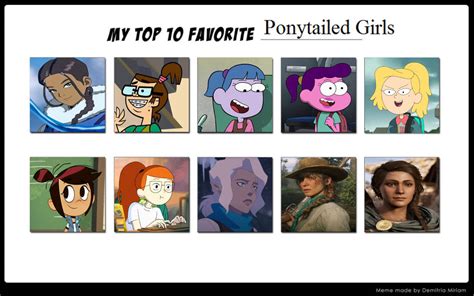 My Favorite Ponytailed Girls Part 3 By Matthiamore On Deviantart