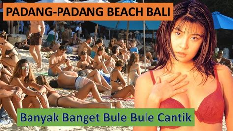 Bikini Di Pantai Bali Padang Padang Beach Pantai Terpopuler Jejak Aktivitas Gusde Made