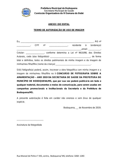 Autorização Para Marido Sair