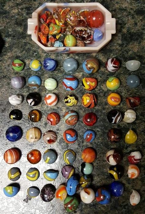 Christensen Agate Company Vintage Marbles Glass Marbles Marble Art
