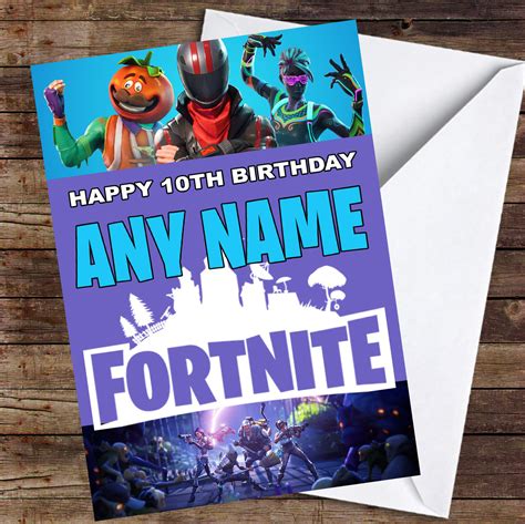 Fortnite Birthday Card Etsy Fortnite Greeting Cards Redbubble Gamer