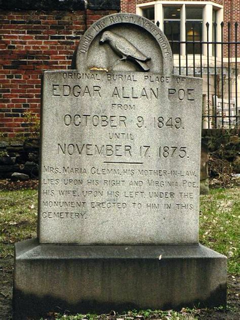 Poe is best known for his poetry and short stories, particularly. Edgar Allan Poe grave | Poe, Edgar allan poe