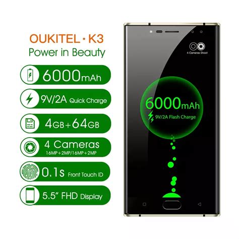 Oukitel K Mobile Phone Mt T Octa Core Gb Gb Rkc Mart