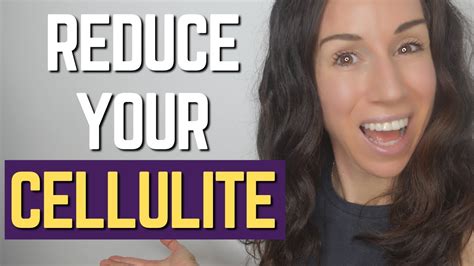 How To Get Rid Of Cellulite On Thighs And Bum Or Reduce It Youtube
