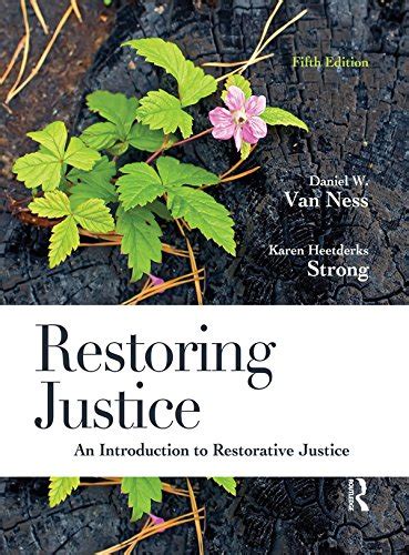 Pdf Restoring Justice An Introduction To Restorative Justice Pdf Download Full Ebook
