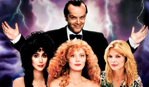 Jack nicholson is comfortable performing another totally incorrect character. THE WITCHES OF EASTWICK