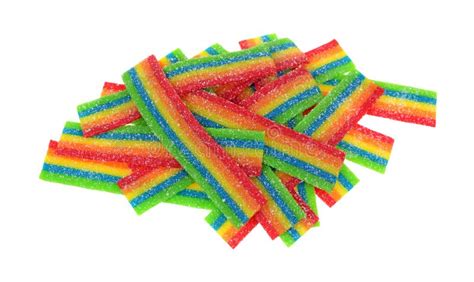 Sour Candy Strips Top Stock Image Image Of Flavors Coating 35926333